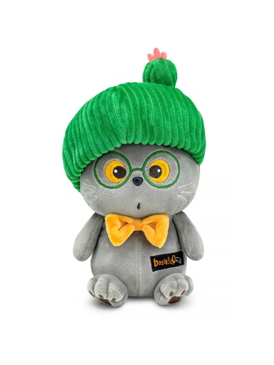 Мягкая игрушка «Кот Басик. Ботаник», 16 см