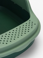 Лоток для кошек Фур-Мур 48×35.5 см с высоким бортом + совок, Soft-touch, изумруд - фото 54806053