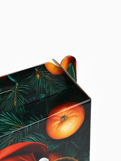 Коробка подарочная «Яркого Нового года!», Чебурашка, 33.5×27.5×7.5 см