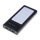 УЦЕНКА Внешний аккумулятор 485, 10000 мАч, кабели Type-C/Lightning/MicroUSB, фонарь, чёрный - Фото 3