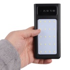 УЦЕНКА Внешний аккумулятор 485, 10000 мАч, кабели Type-C/Lightning/MicroUSB, фонарь, чёрный - Фото 10