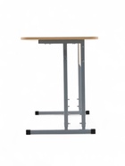 Стол ученический регулируемый «Умник», группа роста 4 – 6, цвет клён танзау/серый - Фото 8