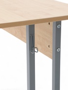 Стол ученический регулируемый «Умник», группа роста 4 – 6, цвет клён танзау/серый - Фото 10