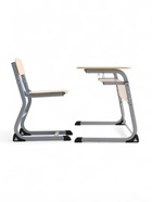 Стол ученический регулируемый «Атлант – премиум», группа роста 4 – 6, цвет клён танзау/серый - Фото 14