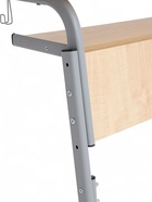 Стол ученический регулируемый «Атлант – премиум», группа роста 4 – 6, цвет клён танзау/серый - Фото 16