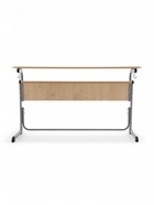 Стол ученический регулируемый «Атлант – премиум», группа роста 4 – 6, цвет клён танзау/серый - Фото 5