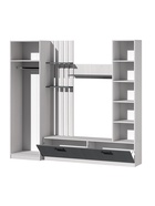 Гостиная «Юджи», 2300×470×2100 мм, цвет анкор светлый/графит - фото 51699298