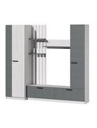 Гостиная «Юджи», 2300×470×2100 мм, цвет анкор светлый/графит - фото 51699299