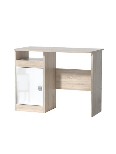 Стол письменный «Галактика», 970×500×750 мм, цвет дуб сонома/белый глянец