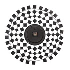 УЦЕНКА Часы настенные, серия: Ажур, "Зеркальные фигуры", d-70 см - фото 14891157