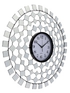 УЦЕНКА Часы настенные, серия: Ажур, "Зеркальные фигуры", d-70 см - фото 14891158