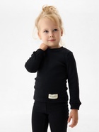 Термобельё детское (лонгслив, брюки) MINAKU, чёрное, рост 110 см - Фото 4