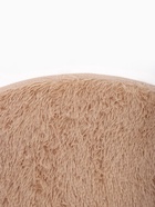 Ковер с ворсом «Этель», d=80 см, бежевый - Фото 4