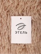 Ковер с ворсом «Этель», бежевый, d=120 см - Фото 4