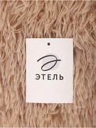 Ковер с ворсом «Этель», d=120 см, бежевый - Фото 6