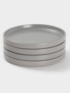 УЦЕНКА Набор тарелок 3 шт. Доляна 20×2 см «Гранит» серый в крапинку - Фото 2