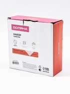 УЦЕНКА Набор тарелок 3 шт. Доляна 20×2 см «Гранит» серый в крапинку - Фото 9