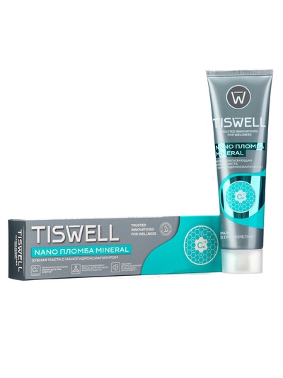 Зубная паста реминерализирующая с наногидроксиапатитом мятная, восстановление эмали, 110 г