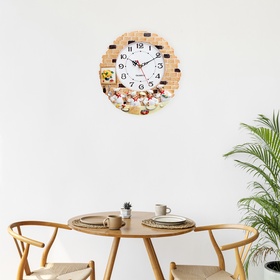 {{photo.Alt || photo.Description || 'УЦЕНКА Часы настенные, для кухни «Повара», плавный ход, d=17 см, 30.5×30 см'}}