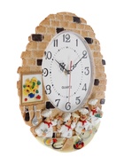 УЦЕНКА Часы настенные, для кухни «Повара», плавный ход, d=17 см, 30.5×30 см 10919802