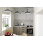 Кухонный гарнитур прямой «Парма макси», 1800 мм, цвет белый/шиншилла серая/джарра - Фото 1