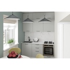 Кухонный гарнитур прямой «Шелли макси», 1800 мм, цвет шиншилла серая/белый - Фото 1