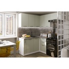 Кухонный гарнитур угловой «Флора мега прайм», 1600×1700 мм, цвет орегано/белый - Фото 1