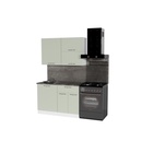 Кухонный гарнитур прямой «Флора лайт», 1200 мм, цвет орегано/белый - Фото 3