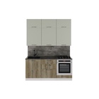 Кухонный гарнитур прямой «Анхель макси», 1800 мм, цвет дуб дарго/белый/орегано - Фото 4