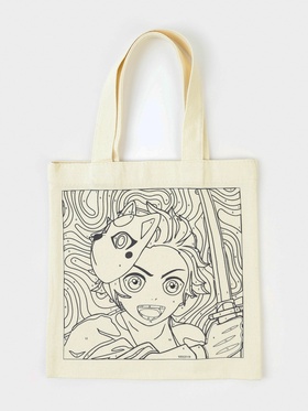 Сумка-шопер, раскраска по номерам «Аниме»