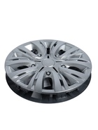 УЦЕНКА Колпаки колесные R14 «ЛИОН», серебристый карбон, набор 4 шт. - Фото 1