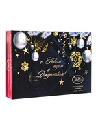 Конфеты шоколадные «Новогодние шары», ассорти с лесным орехом, 154 г 10688254