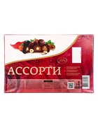 Конфеты шоколадные «Новогодняя ёлка», ассорти с лесным орехом, 154 г 10688255