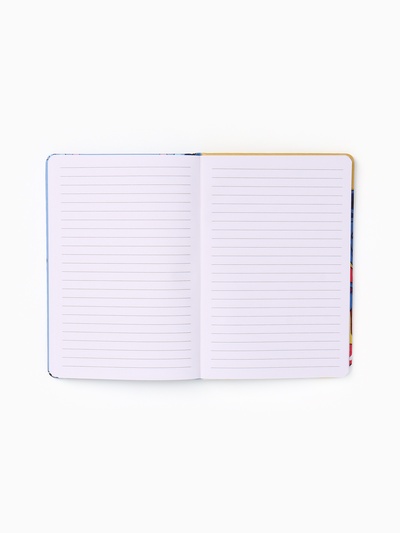 Ежедневник А5, 80 листов, «Стич на пляже»