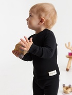 Термобельё детское (лонгслив, брюки) MINAKU, рост 92 см, чёрное - Фото 2