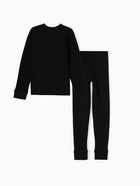 Термобельё детское (лонгслив, брюки) MINAKU, рост 92 см, чёрное - Фото 9