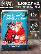 Новогодний шоколад «Счастливого Нового года», 12 г - фото 117203502