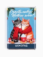 Новогодний шоколад «Счастливого Нового года», 12 г (комплект 2 шт) - фото 53213861