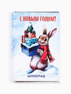 Новогодний шоколад «С новым годом», 12 г (комплект 2 шт) - фото 53416535
