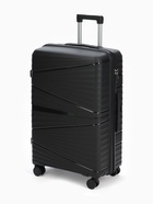 УЦЕНКА Чемодан 28", РР, 50×30×74, отд на молнии, код замок, 4 колеса, черный - Фото 9