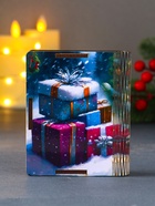 Новогодняя деревянная шкатулка-книга «Сова», для сертификатов, денег, 9.8?8.5?2 см (комплект 2 шт) - фото 53096511