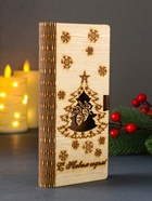 Купюрница подарочная «Новый год с шишками», конверт для денег, 18×2.4×8 см - Фото 2