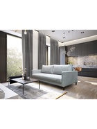 Диван "СТРАЙП" Ткань Вивальди 14 светло-серый  (артикул 10901806)  большой выбор товаров оптом и в розницу по низким ценам с доставкой