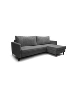 Диван УГЛОВОЙ "СТРАЙП" Ткань Вивальди 34 графит  (артикул 10901813)  большой выбор товаров оптом и в розницу по низким ценам с доставкой