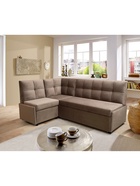 Кухонный угол "ПРИЗМА КЛЕТКА" Ткань Вивальди 8 шоколад  (артикул 10901821)  большой выбор товаров оптом и в розницу по низким ценам с доставкой