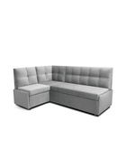 Кухонный угол "ПРИЗМА КЛЕТКА" Ткань Вивальди 14 светло-серый  (артикул 10901822)  большой выбор товаров оптом и в розницу по низким ценам с доставкой