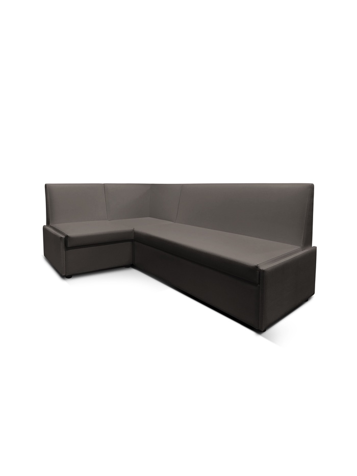 Кухонный угол «Призма Ровная», ткань вивальди 8, цвет шоколад - Фото 1