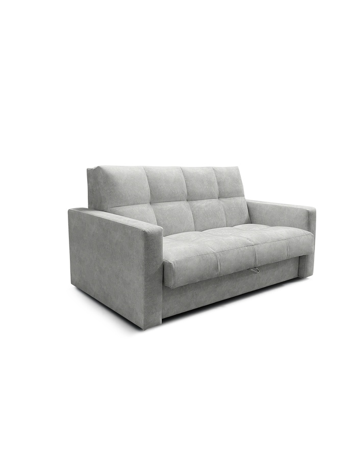 Диван прямой «РЭЙ КЛЕТКА 1600», ткань вивальди 14, цвет светло–серый - Фото 1