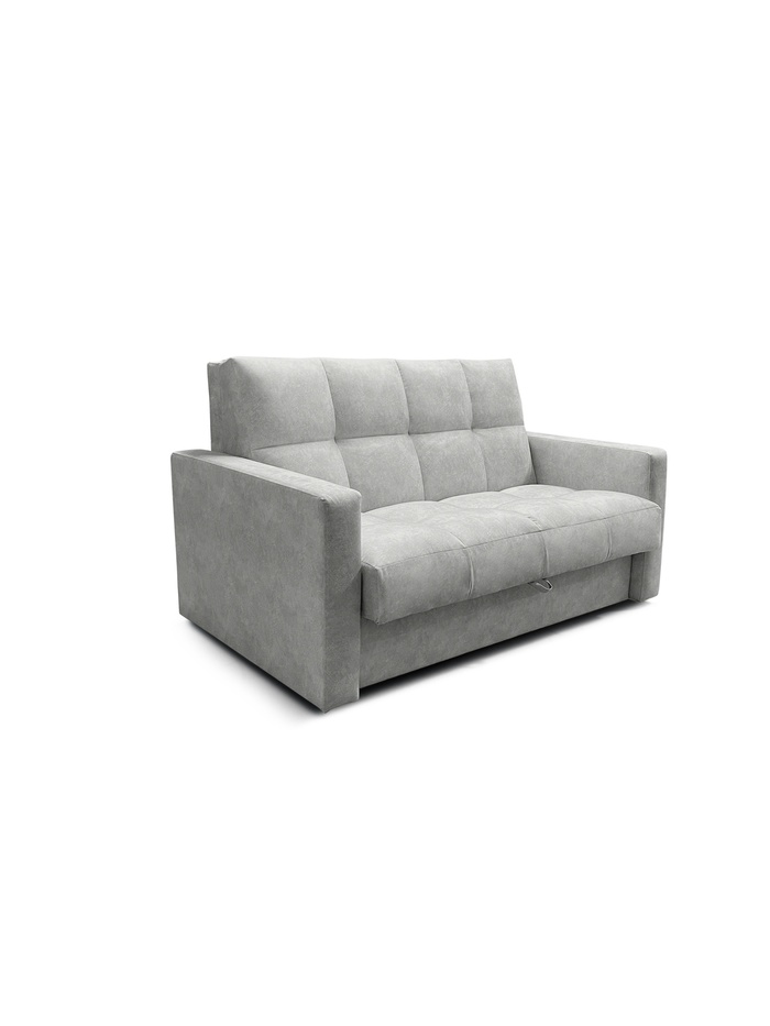 Диван прямой «РЭЙ КЛЕТКА 1400», ткань вивальди 14, цвет светло–серый - Фото 1