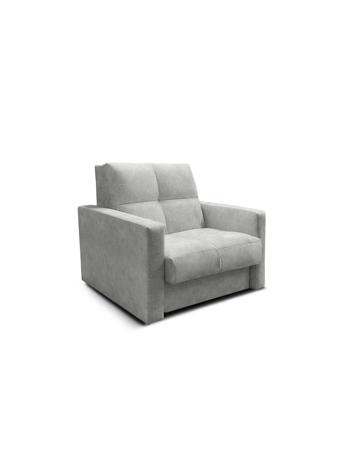 Диван прямой «РЭЙ КЛЕТКА 900», ткань вивальди 14, цвет светло–серый - Фото 1